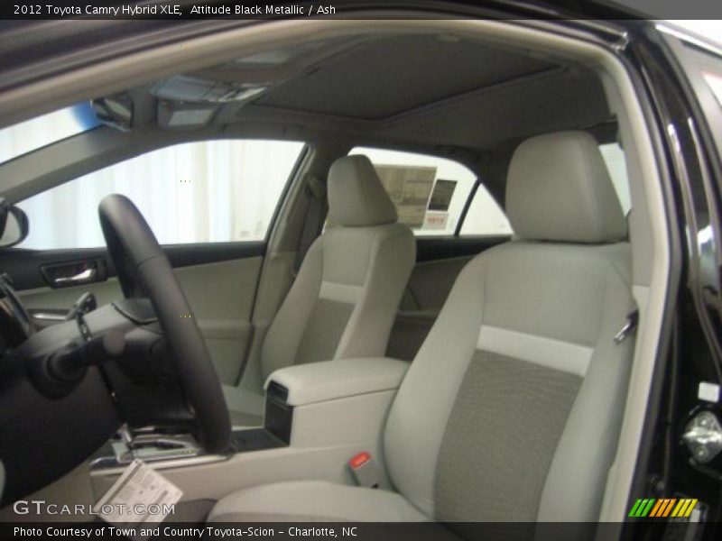 Attitude Black Metallic / Ash 2012 Toyota Camry Hybrid XLE