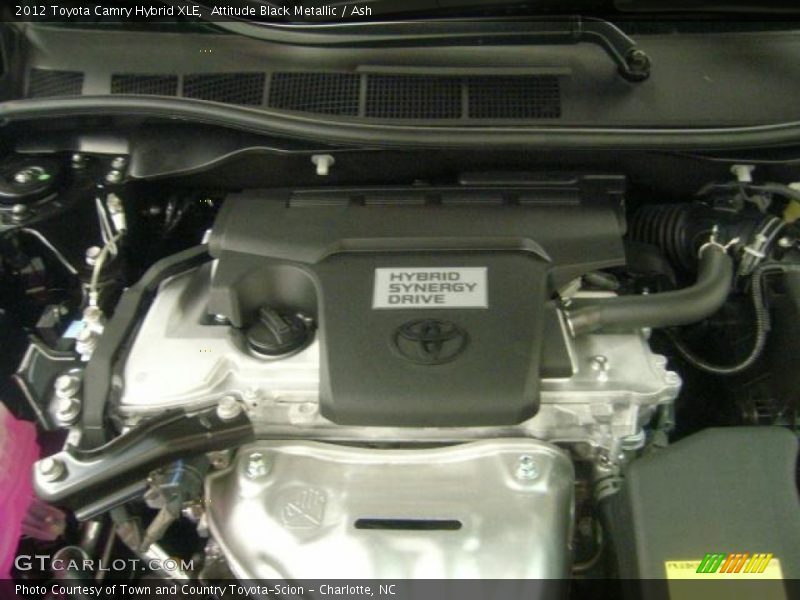 Attitude Black Metallic / Ash 2012 Toyota Camry Hybrid XLE
