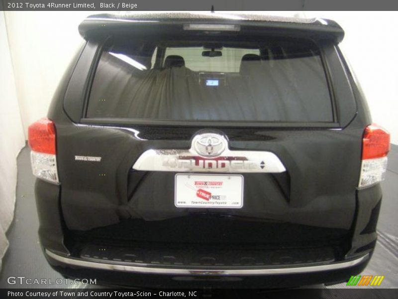 Black / Beige 2012 Toyota 4Runner Limited