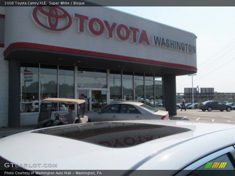 Super White / Bisque 2008 Toyota Camry XLE