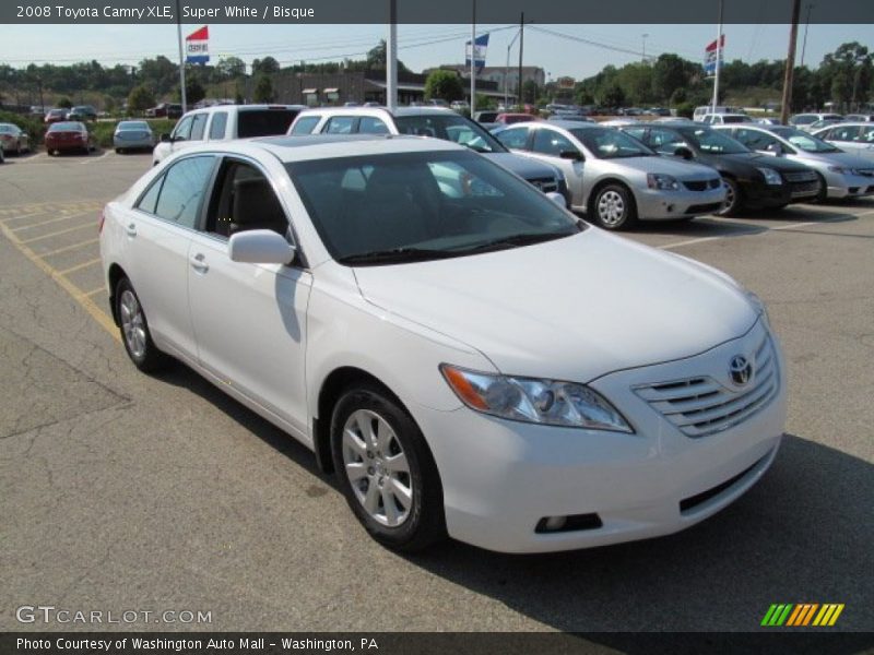 Super White / Bisque 2008 Toyota Camry XLE