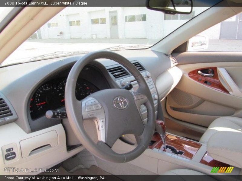 Super White / Bisque 2008 Toyota Camry XLE