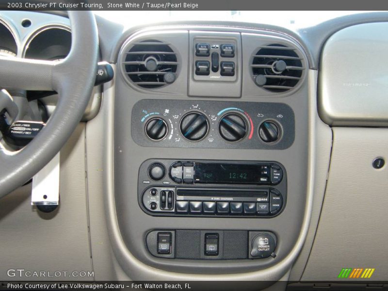 Stone White / Taupe/Pearl Beige 2003 Chrysler PT Cruiser Touring