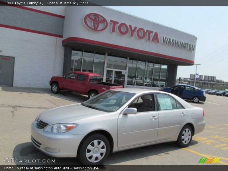 Lunar Mist Metallic / Stone 2004 Toyota Camry LE