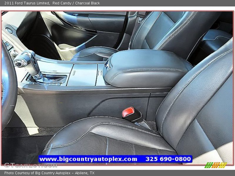 Red Candy / Charcoal Black 2011 Ford Taurus Limited