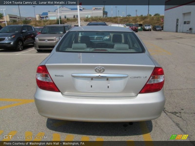 Lunar Mist Metallic / Stone 2004 Toyota Camry LE