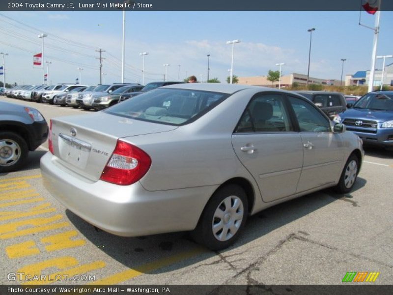 Lunar Mist Metallic / Stone 2004 Toyota Camry LE