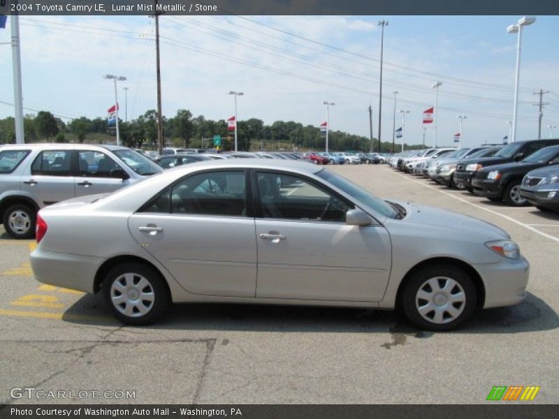 Lunar Mist Metallic / Stone 2004 Toyota Camry LE