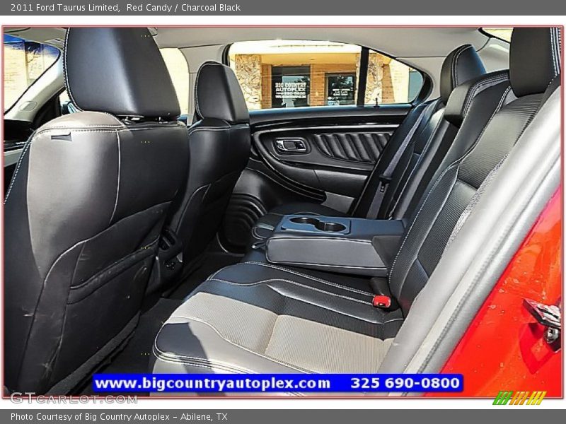 Red Candy / Charcoal Black 2011 Ford Taurus Limited