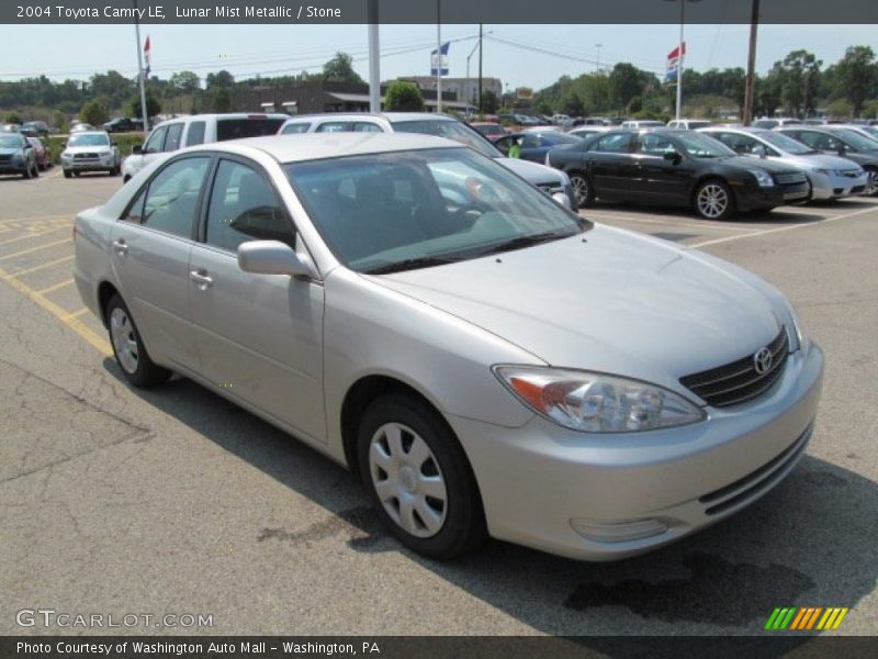 Lunar Mist Metallic / Stone 2004 Toyota Camry LE
