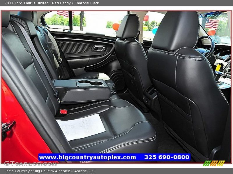 Red Candy / Charcoal Black 2011 Ford Taurus Limited