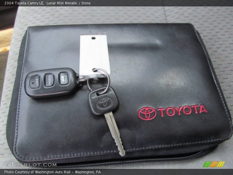 Lunar Mist Metallic / Stone 2004 Toyota Camry LE