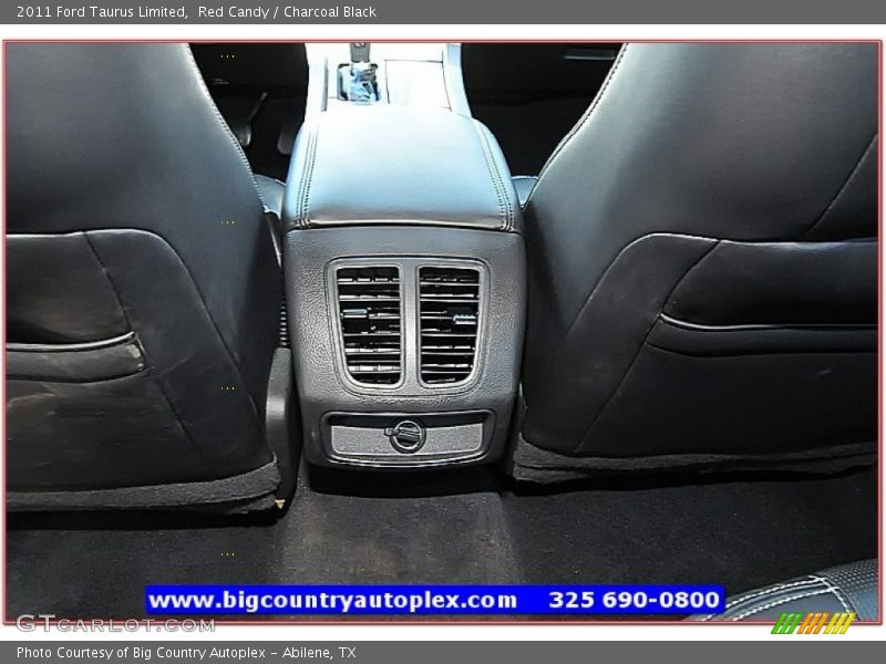 Red Candy / Charcoal Black 2011 Ford Taurus Limited