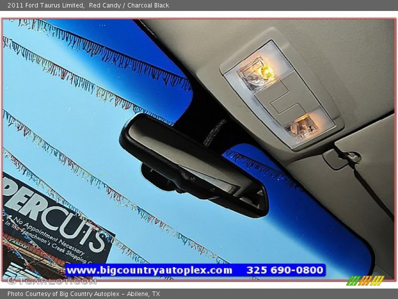 Red Candy / Charcoal Black 2011 Ford Taurus Limited