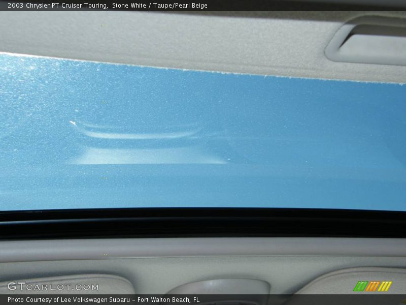 Stone White / Taupe/Pearl Beige 2003 Chrysler PT Cruiser Touring