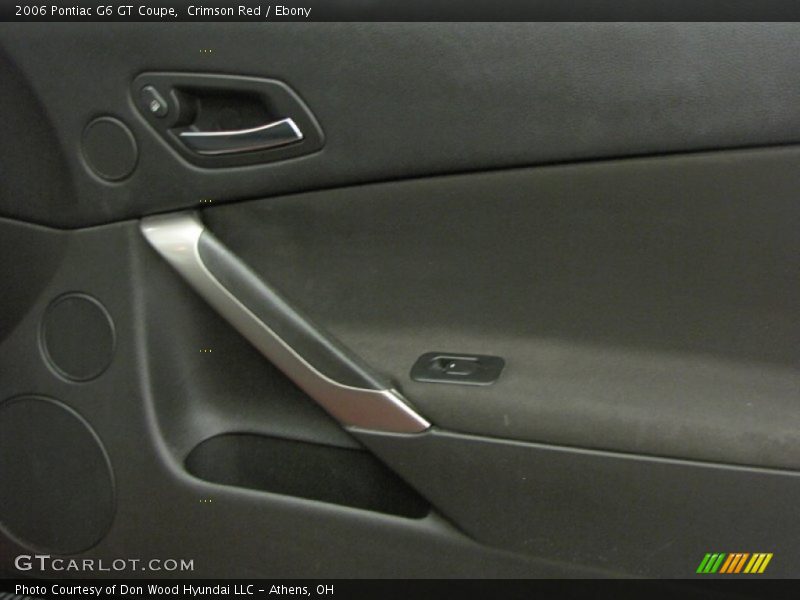 Crimson Red / Ebony 2006 Pontiac G6 GT Coupe