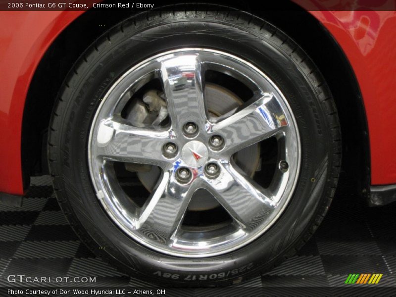 Crimson Red / Ebony 2006 Pontiac G6 GT Coupe