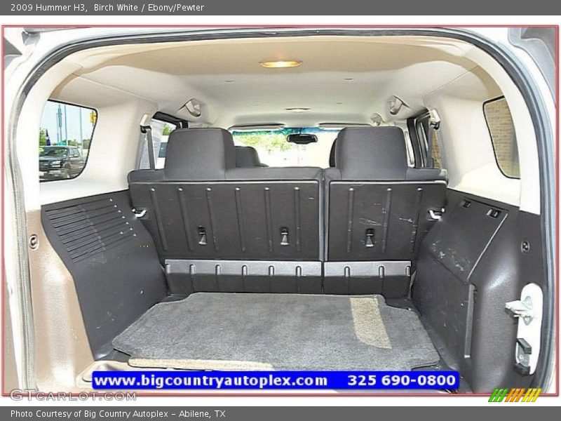 Birch White / Ebony/Pewter 2009 Hummer H3