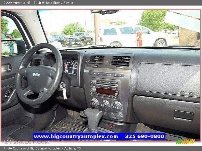 Birch White / Ebony/Pewter 2009 Hummer H3