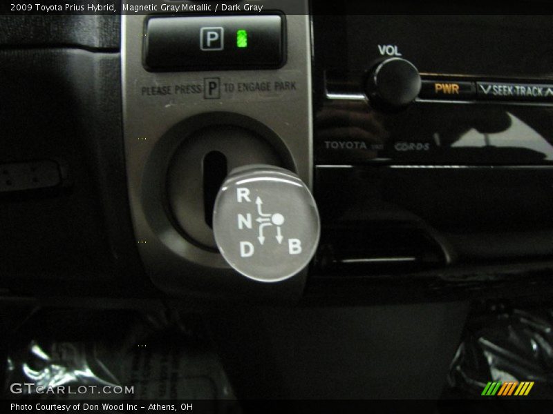 Magnetic Gray Metallic / Dark Gray 2009 Toyota Prius Hybrid