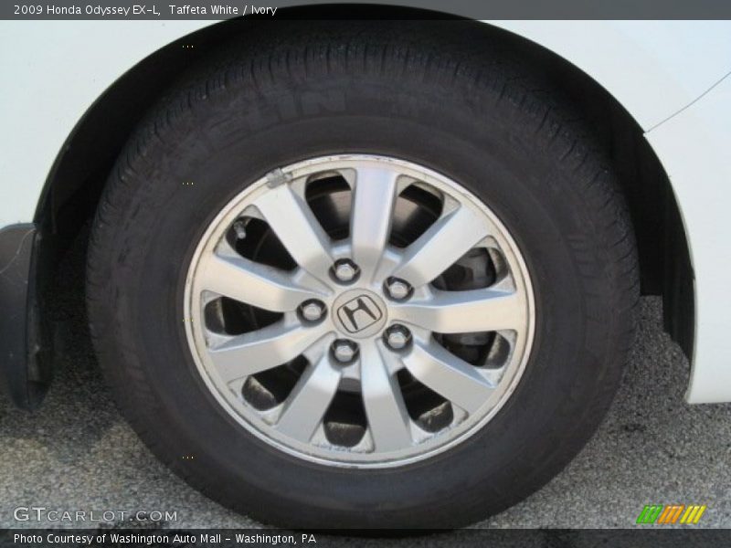 Taffeta White / Ivory 2009 Honda Odyssey EX-L