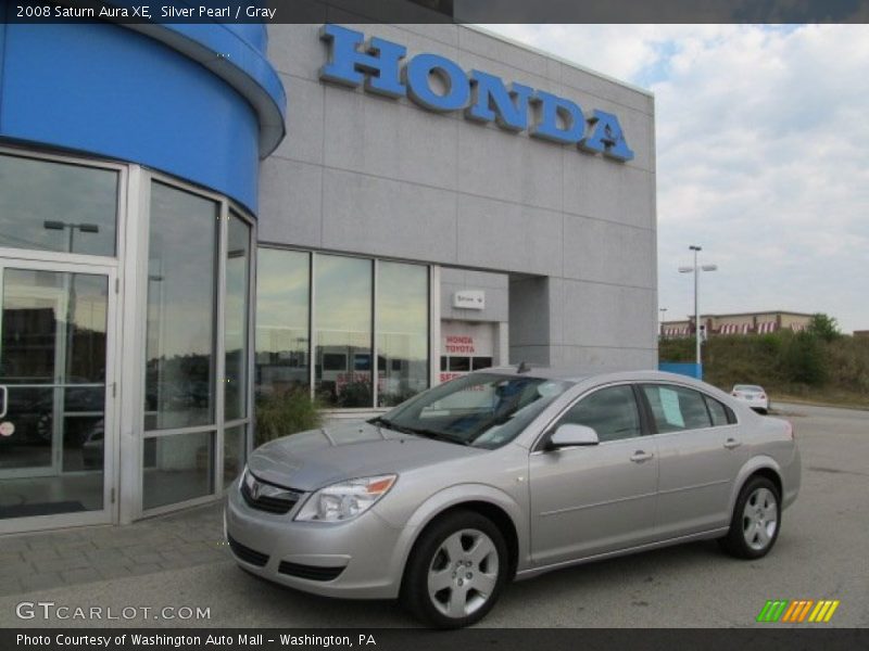 Silver Pearl / Gray 2008 Saturn Aura XE