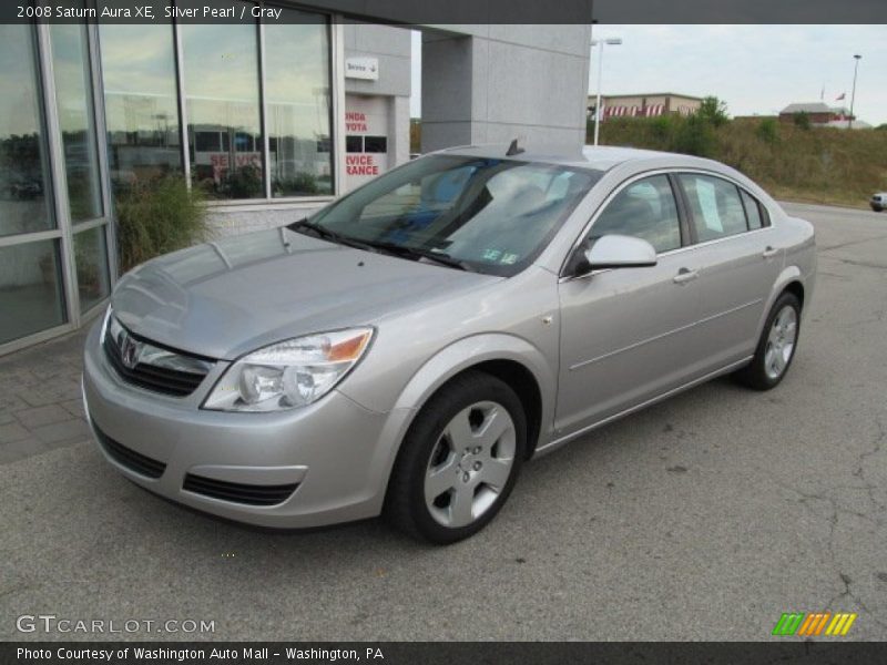 Silver Pearl / Gray 2008 Saturn Aura XE