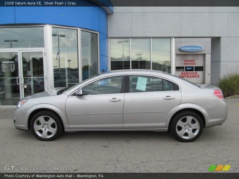 Silver Pearl / Gray 2008 Saturn Aura XE