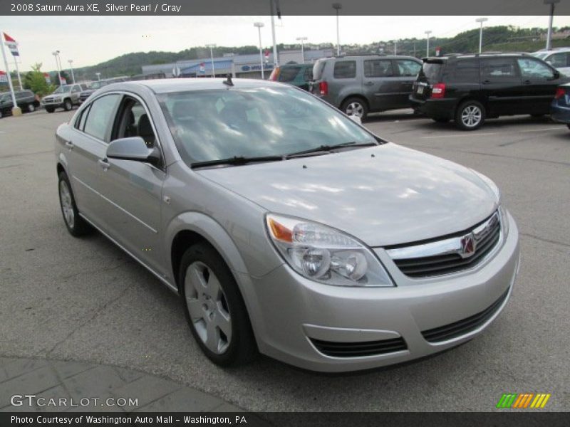 Silver Pearl / Gray 2008 Saturn Aura XE