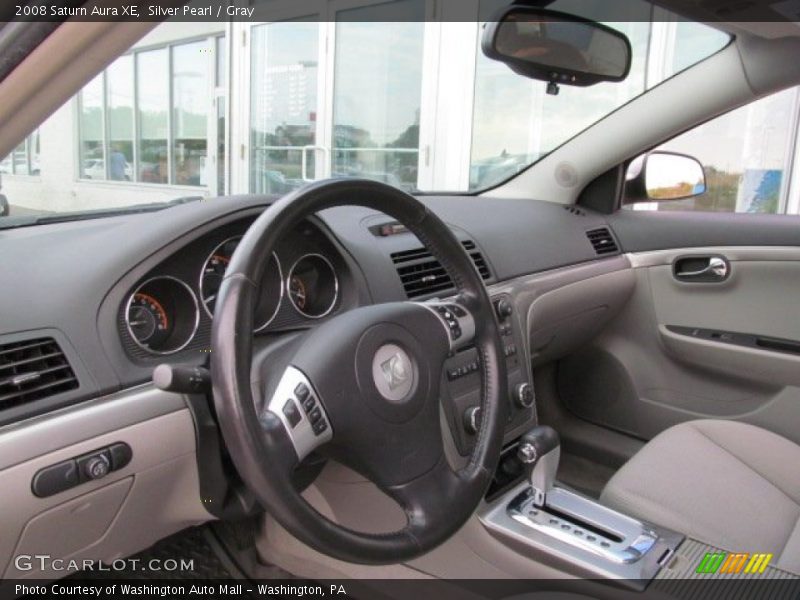 Silver Pearl / Gray 2008 Saturn Aura XE