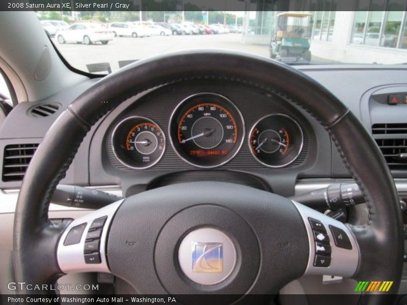 Silver Pearl / Gray 2008 Saturn Aura XE