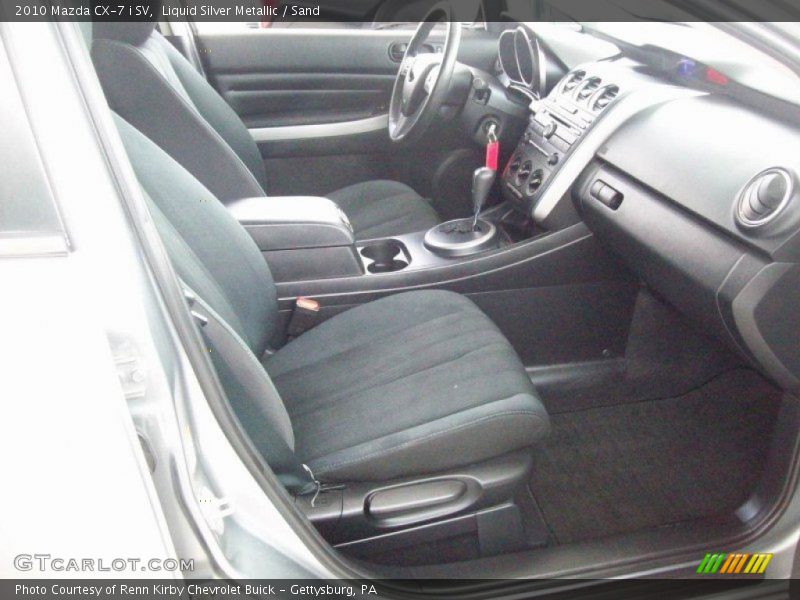 Liquid Silver Metallic / Sand 2010 Mazda CX-7 i SV