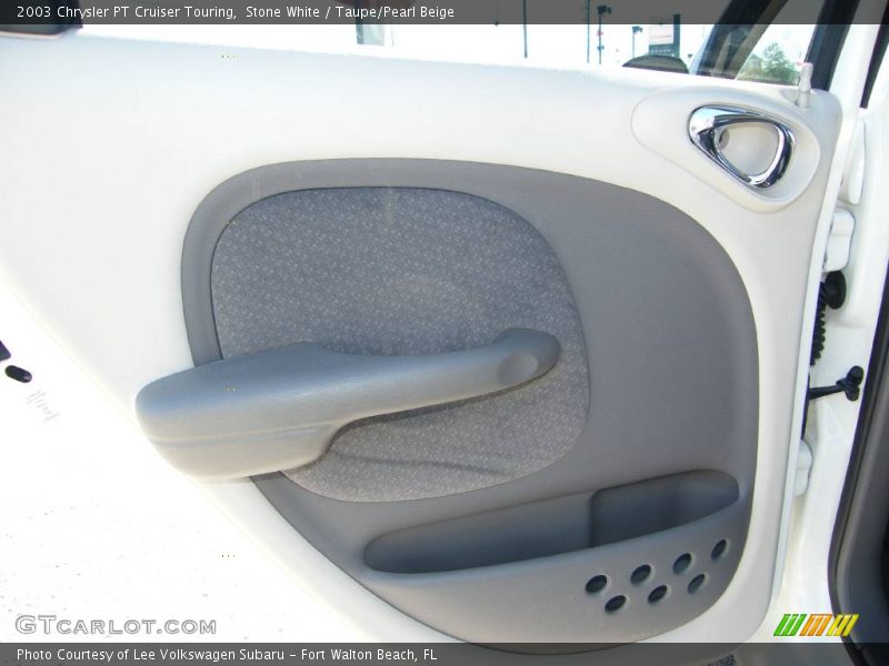 Stone White / Taupe/Pearl Beige 2003 Chrysler PT Cruiser Touring