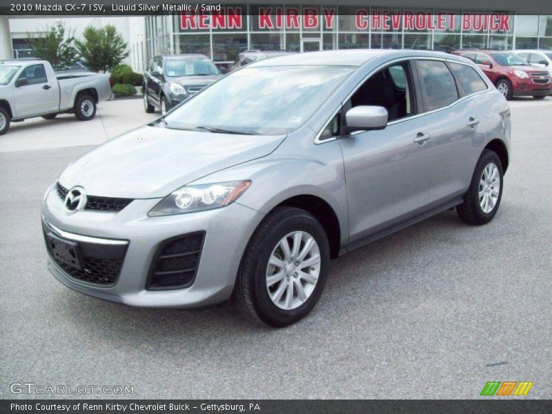 Liquid Silver Metallic / Sand 2010 Mazda CX-7 i SV