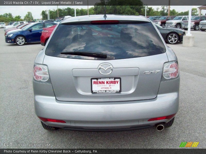 Liquid Silver Metallic / Sand 2010 Mazda CX-7 i SV