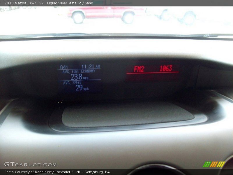 Liquid Silver Metallic / Sand 2010 Mazda CX-7 i SV