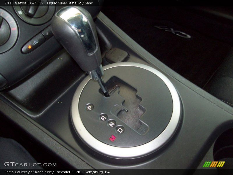 Liquid Silver Metallic / Sand 2010 Mazda CX-7 i SV