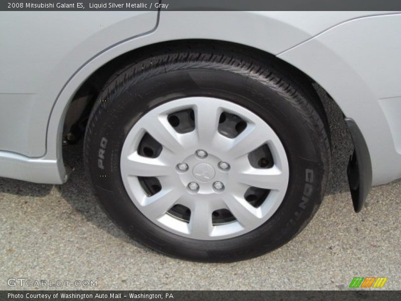 Liquid Silver Metallic / Gray 2008 Mitsubishi Galant ES