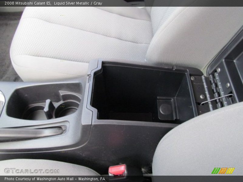 Liquid Silver Metallic / Gray 2008 Mitsubishi Galant ES