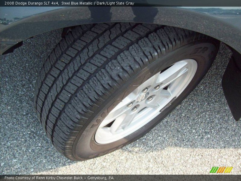 Steel Blue Metallic / Dark/Light Slate Gray 2008 Dodge Durango SLT 4x4