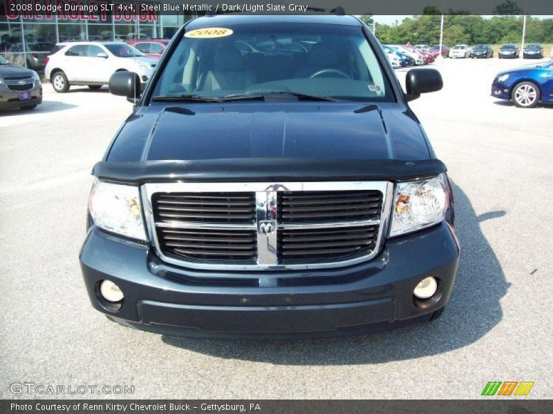 Steel Blue Metallic / Dark/Light Slate Gray 2008 Dodge Durango SLT 4x4