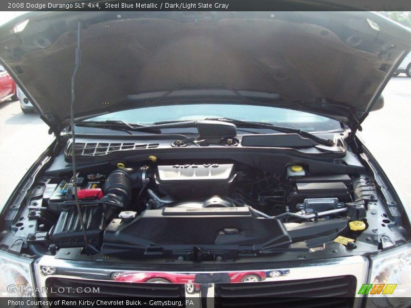 Steel Blue Metallic / Dark/Light Slate Gray 2008 Dodge Durango SLT 4x4