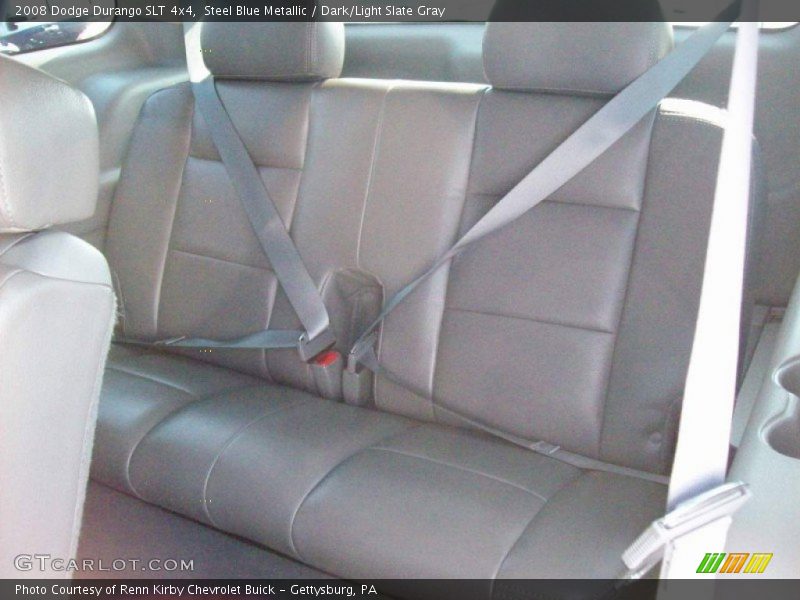 Steel Blue Metallic / Dark/Light Slate Gray 2008 Dodge Durango SLT 4x4