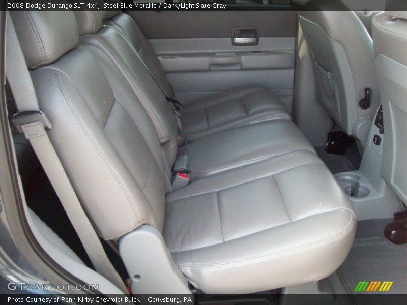 Steel Blue Metallic / Dark/Light Slate Gray 2008 Dodge Durango SLT 4x4