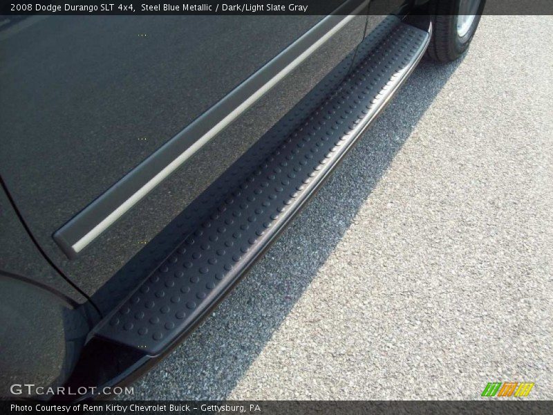 Steel Blue Metallic / Dark/Light Slate Gray 2008 Dodge Durango SLT 4x4
