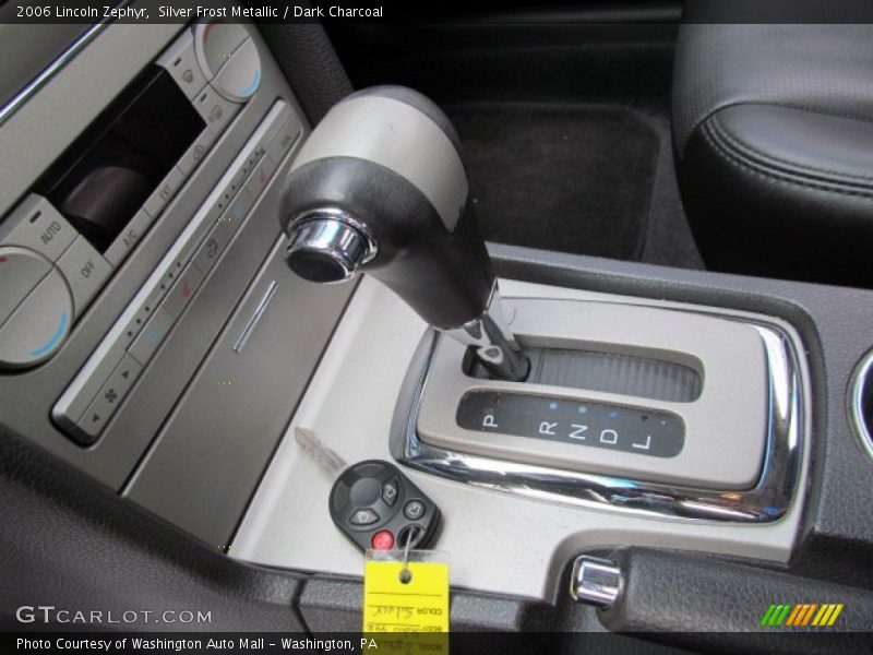 Silver Frost Metallic / Dark Charcoal 2006 Lincoln Zephyr