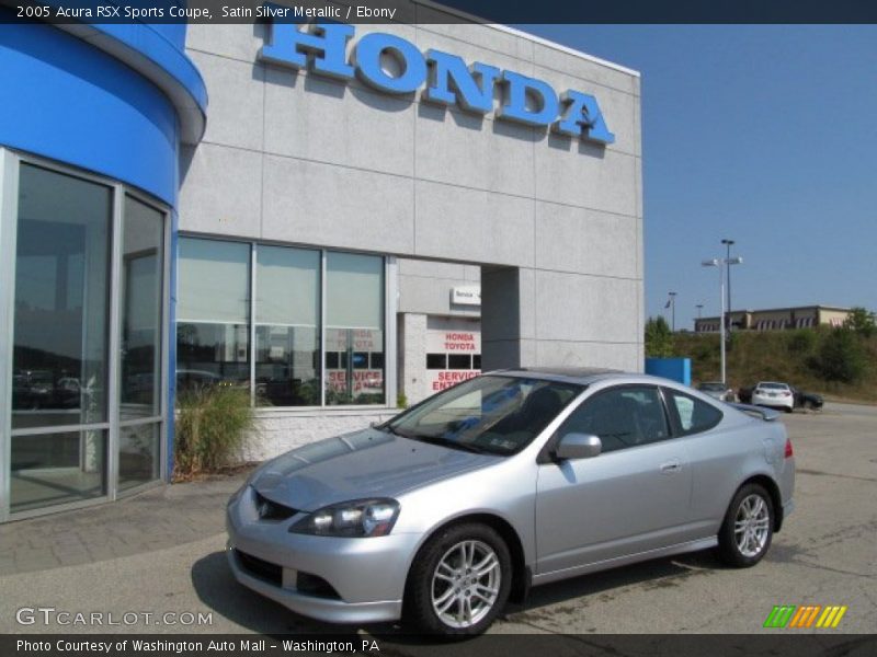Satin Silver Metallic / Ebony 2005 Acura RSX Sports Coupe