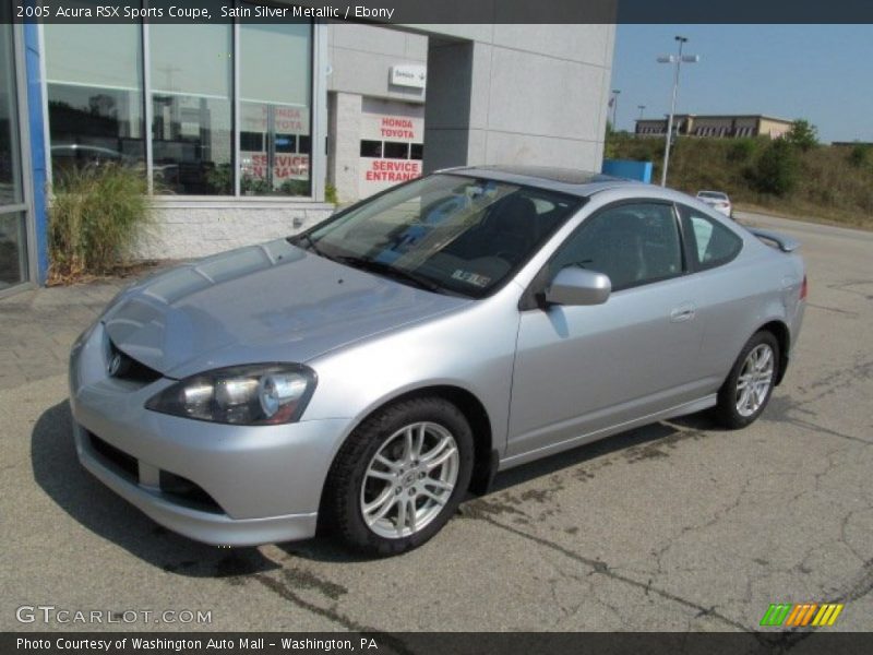 Satin Silver Metallic / Ebony 2005 Acura RSX Sports Coupe