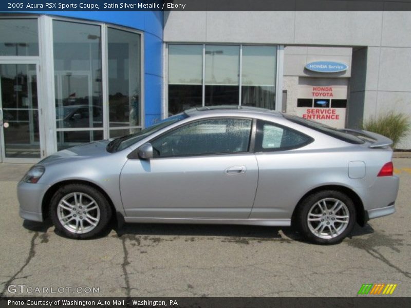 Satin Silver Metallic / Ebony 2005 Acura RSX Sports Coupe