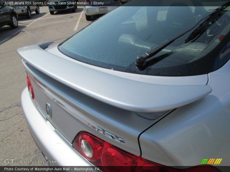 Satin Silver Metallic / Ebony 2005 Acura RSX Sports Coupe